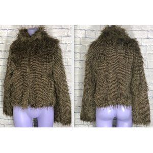 Vintage Faux Fur One Size Womens Jacket JC Penney